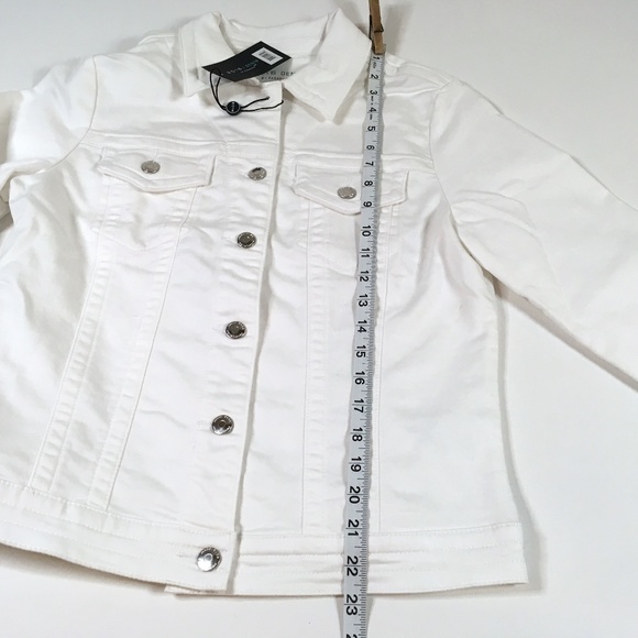 Parasuco White Denim Jean Jacket - Picture 4 of 7